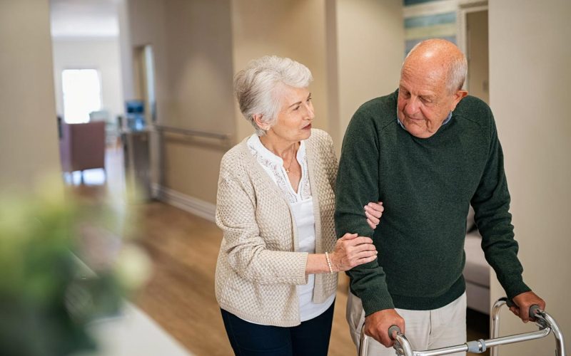 Elderly in care 2